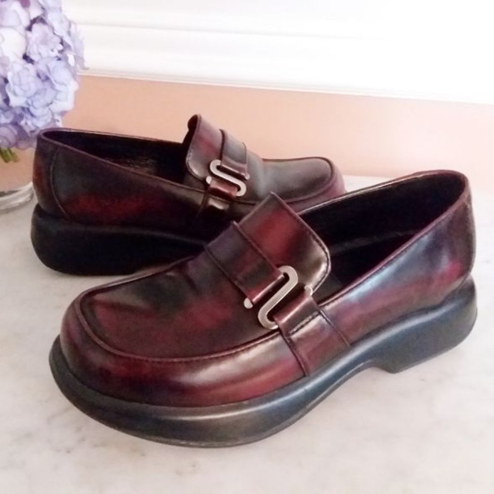 Y2K Dansko Platform Loafers